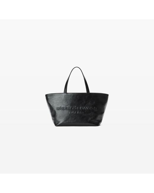 Alexander Wang Black Punch Small Tote Crossbody