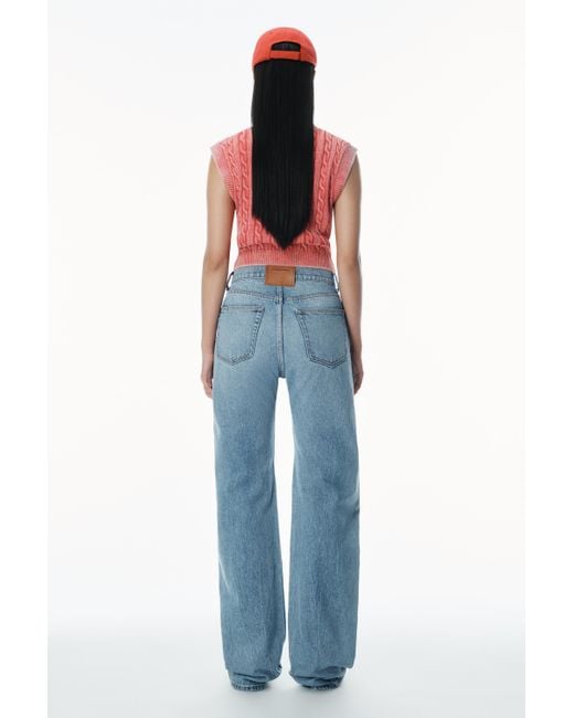 Alexander Wang ☆ブルー Articulated ジーンズ 25773205_57205064_1000.jpg
