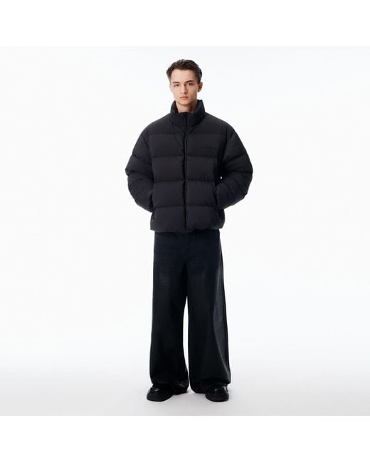 Alexander Wang Black Channel Puffer for men