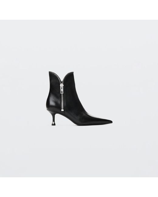 Alexander Wang Black Slasher Zip 65Mm Ankle Boot
