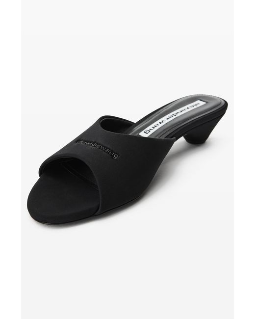 Alexander Wang Black Cher 35Mm Kitten Mule