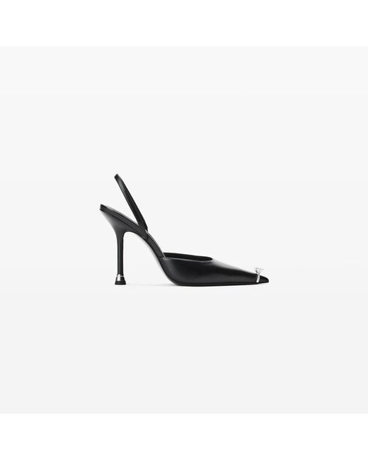 Alexander Wang White Akilita Slingback