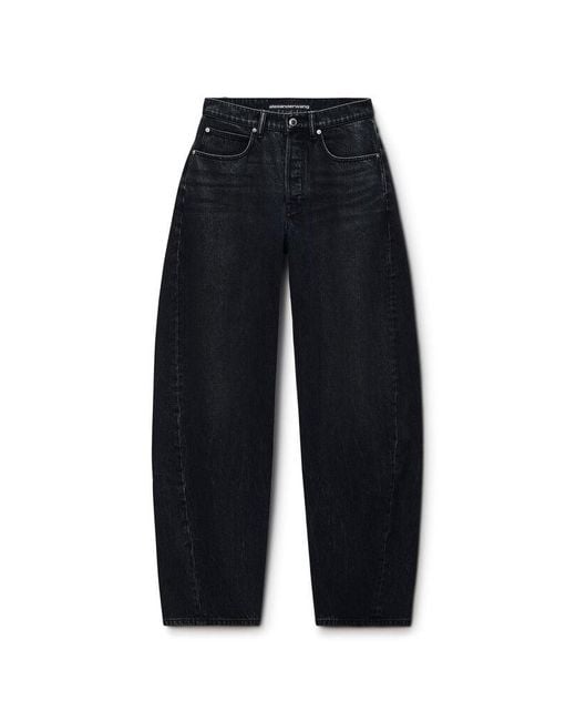 Alexander Wang Blue Crystal Blow Up Jean