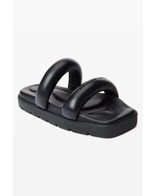 Alexander Wang Black Slippers 'Ja'