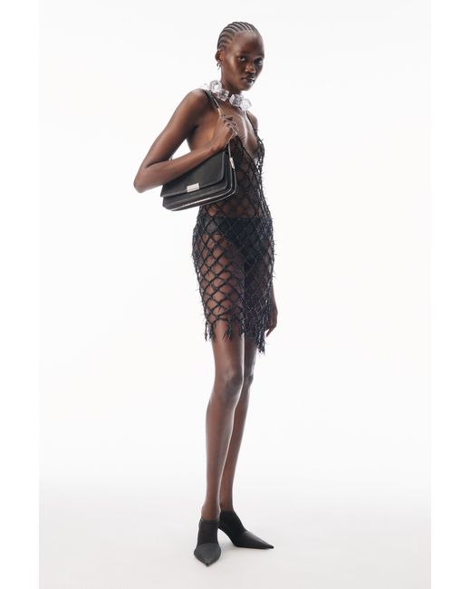 Alexander Wang Black Barbed Wire Dress