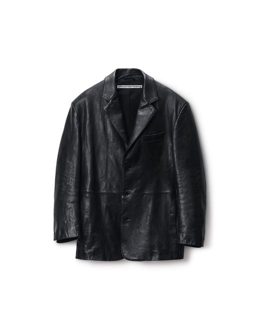 Alexander Wang Black 'Boxy Blazer for men