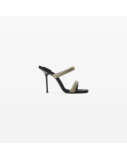 Alexander Wang Multicolor Julie 105Mm Tubular Webbing Sandal