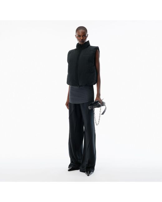 Alexander Wang Black Essential Puffer Vest