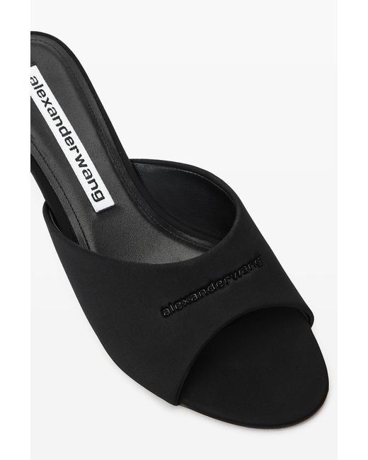 Alexander Wang Black Cher 35Mm Kitten Mule