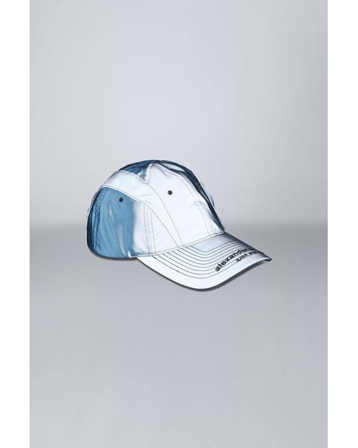 Alexander Wang Blue Gradient Reflective Sport Cap