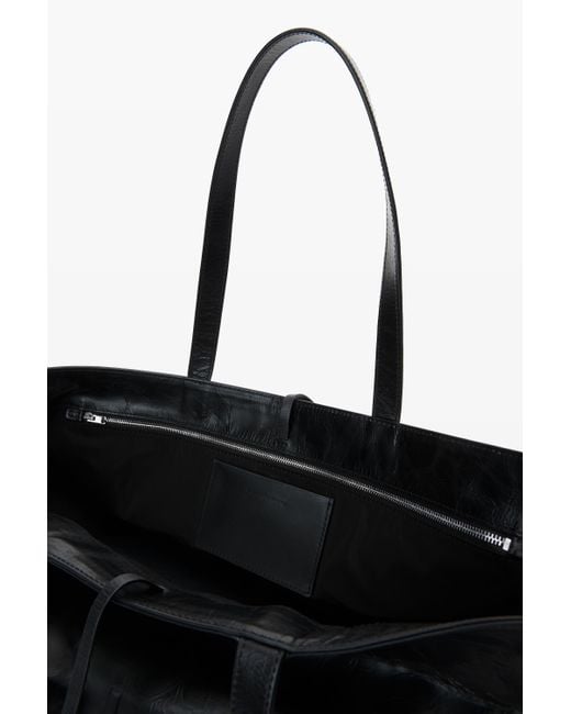 Alexander Wang Black Punch Leather Tote Bag