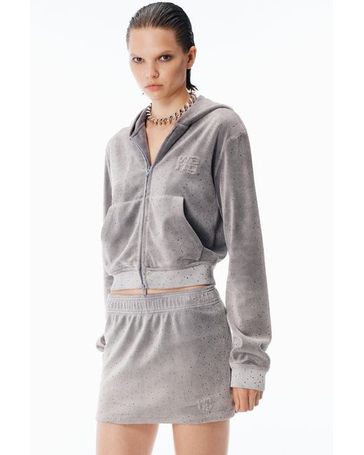 Alexander Wang Natural Mid Rise Mini Skort