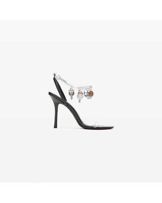 Alexander Wang White Nappa Leather Ariana Sandal