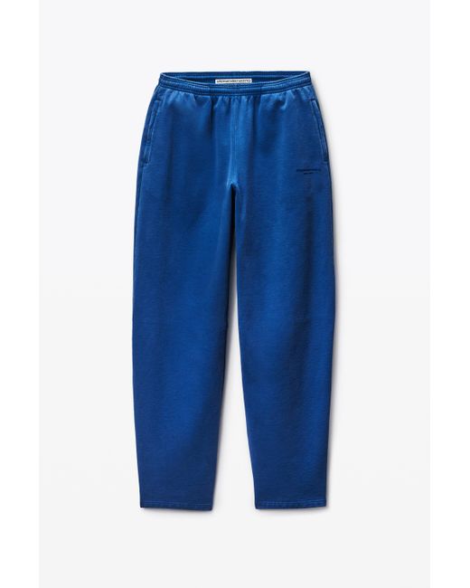 Alexander Wang Blue Wide-leg Sweatpants