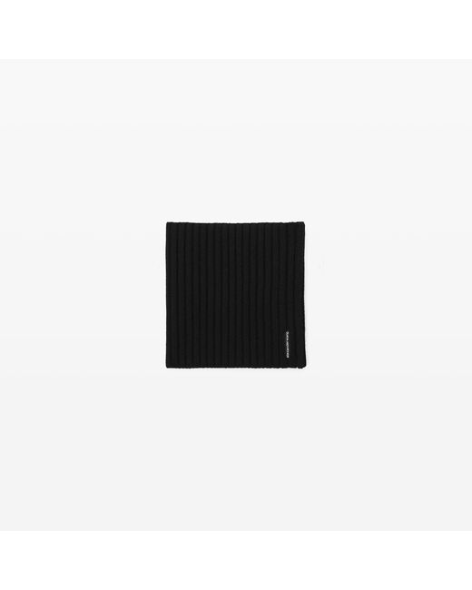 Alexander Wang Black Wool Neckwarmer