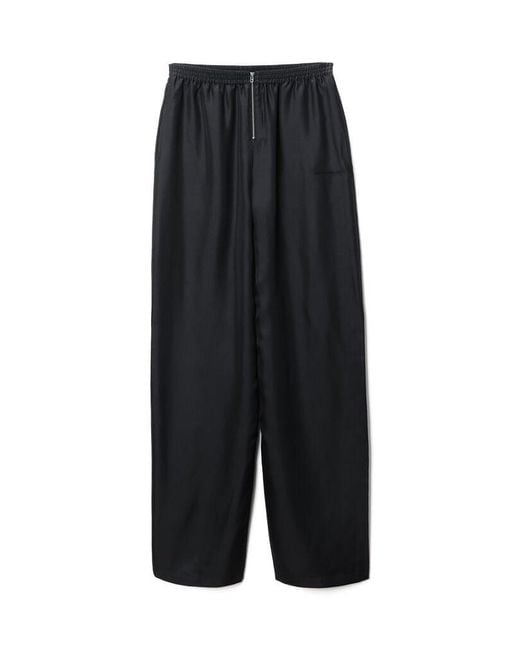 Alexander Wang Black Zip Track Pant