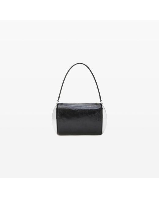Alexander Wang Black Dome Barrel Pouchette