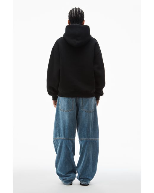 Alexander wang dense fleece hoodie sales