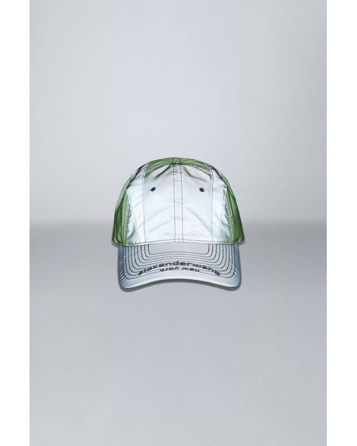 Alexander Wang Green Gradient Reflective Sport Cap
