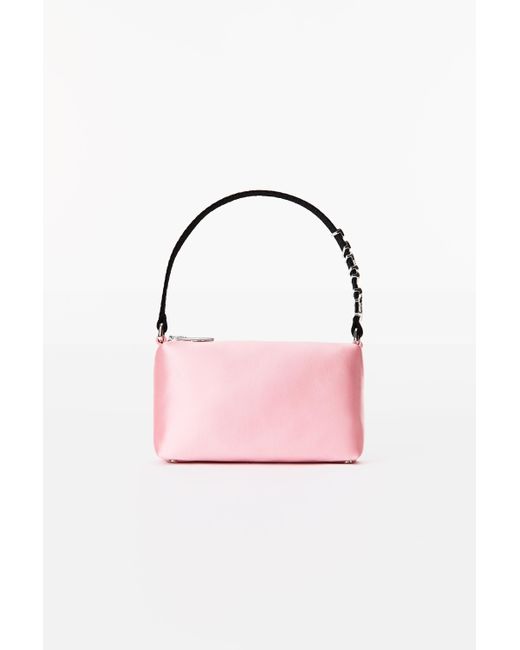 Alexander Wang Heiress Medium Pouch In Satin in Pink Lyst
