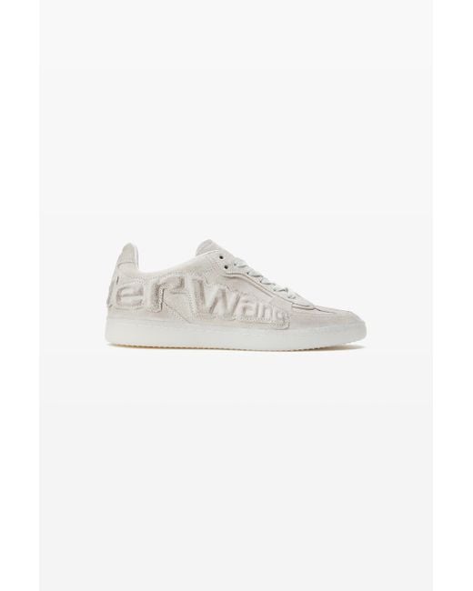 Alexander Wang Multicolor Men's White Leather Lex Sneakers