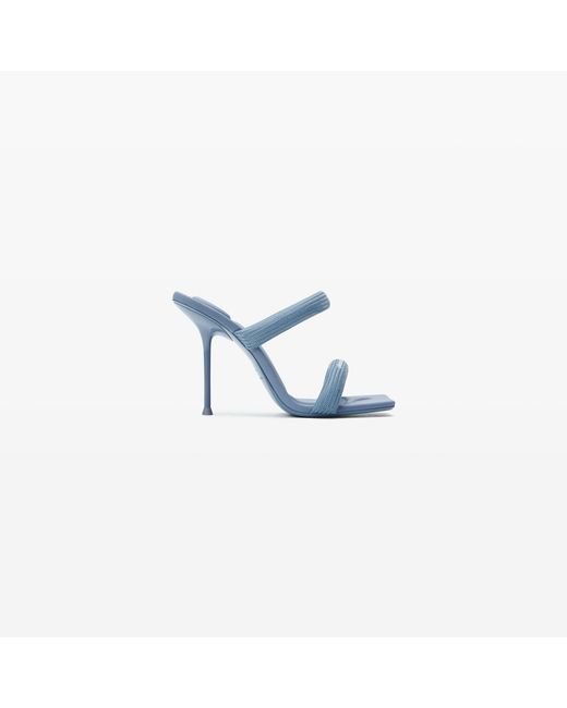 Alexander Wang Blue Julie Tubular Sandals