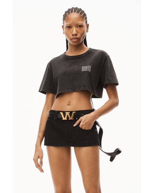 今年の定番！【alexanderwang】crop tee in acid wash 1CC2221632007E.jpg
