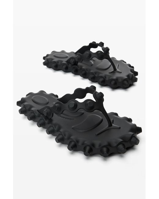 Alexander Wang Black Rapture Flip Flop