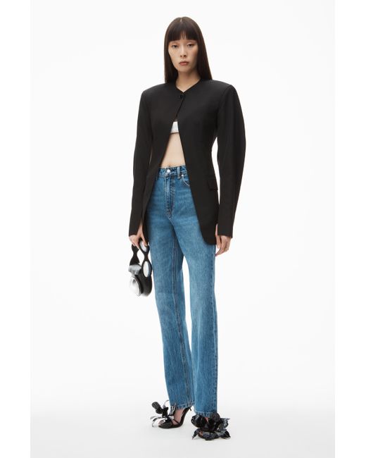 purchases storeonline Alexander Wang Denim Cotton Logo Jeans |  www.pipalwealth.com