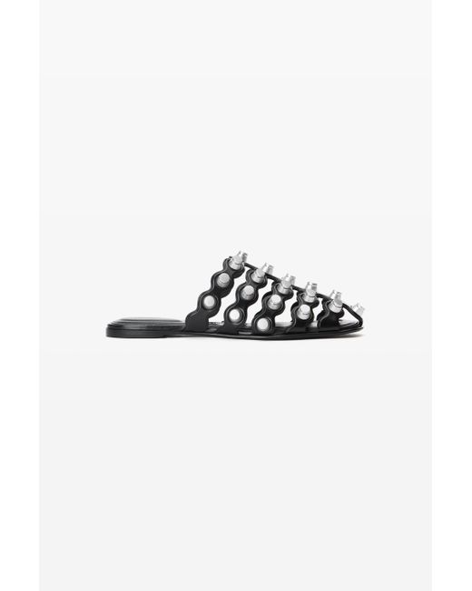 Alexander Wang Rexa Cage Sliders Black main image 0