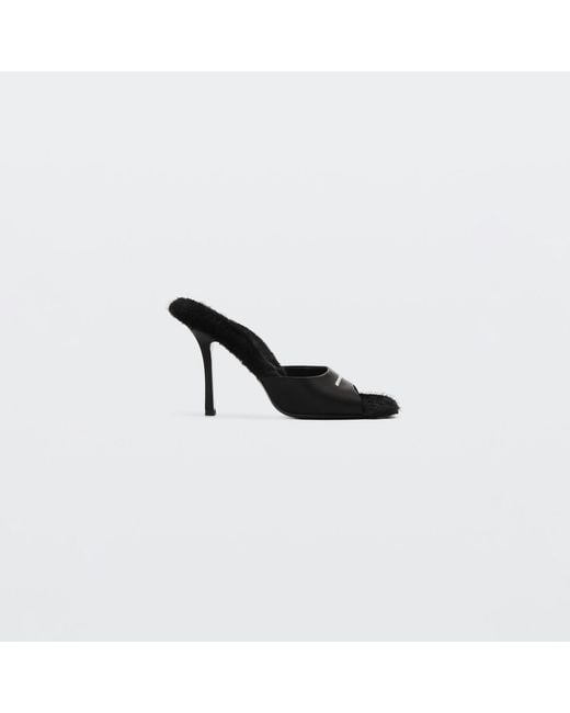 Alexander Wang Black Cher 105Mm Mule