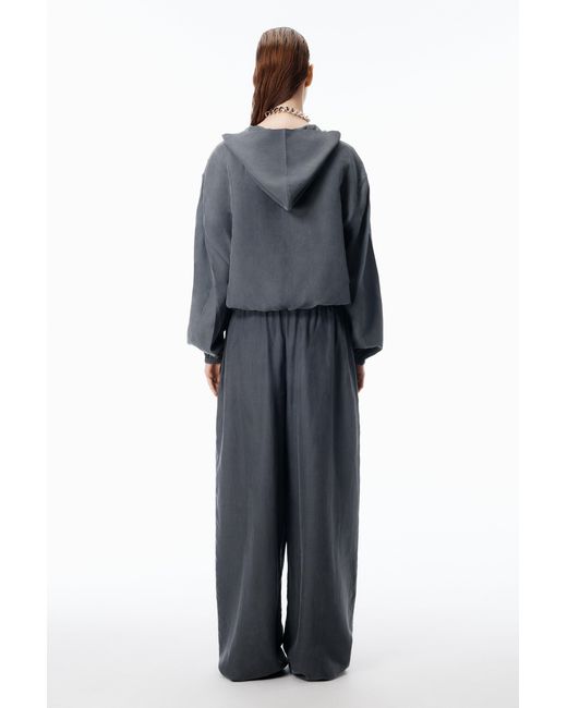 Alexander Wang Blue Mid-Rise Trackpant