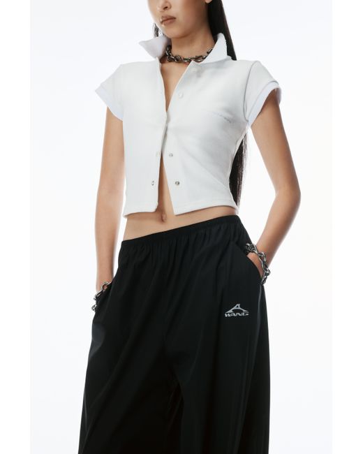 Alexander Wang White Warm-up Pants