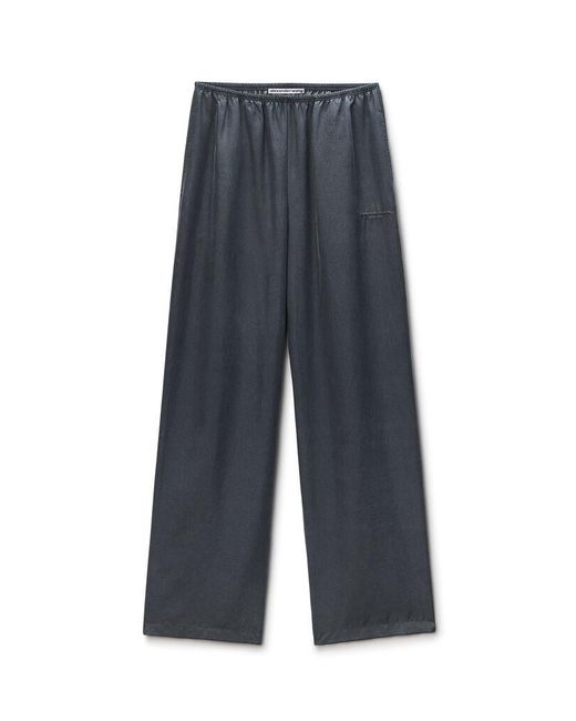 Alexander Wang Blue Mid-Rise Trackpant