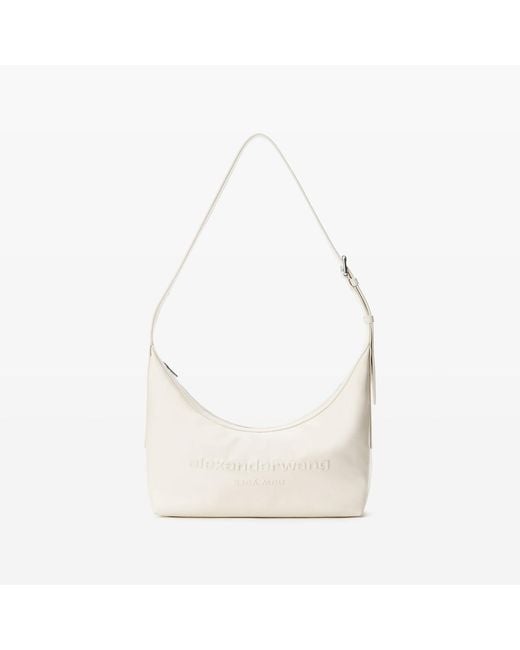 Alexander Wang White Punch Sling Crossbody