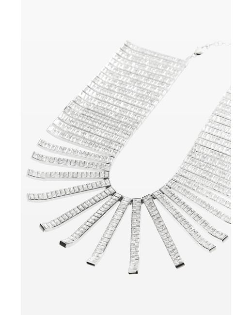 Alexander Wang White Encore Necklace