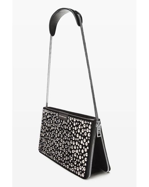 Alexander Wang White Siren Crystal Mini Bag