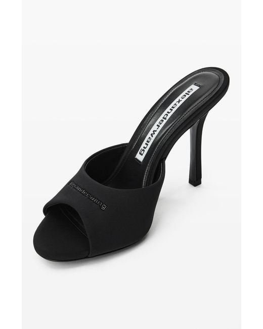 Alexander Wang Black Cher Mule