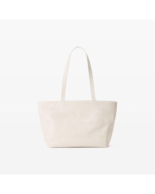 Alexander Wang White Punch Medium Tote