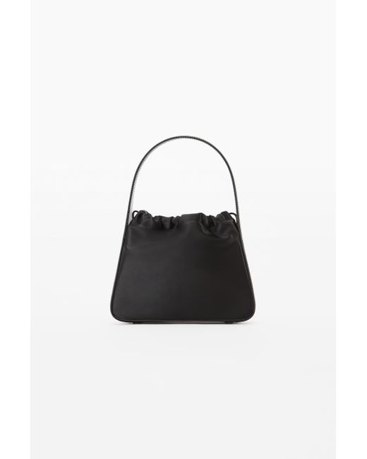Alexander Wang Ryan Small Nylon And Leather Satchel in Black 