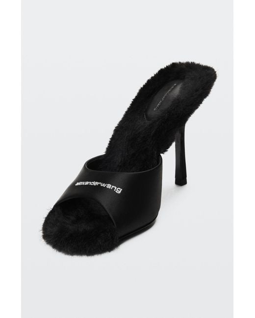 Alexander Wang Black Cher 105Mm Mule
