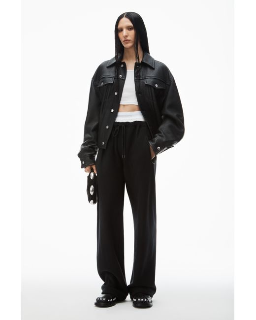 Sweatpants with wide waistband hotsell