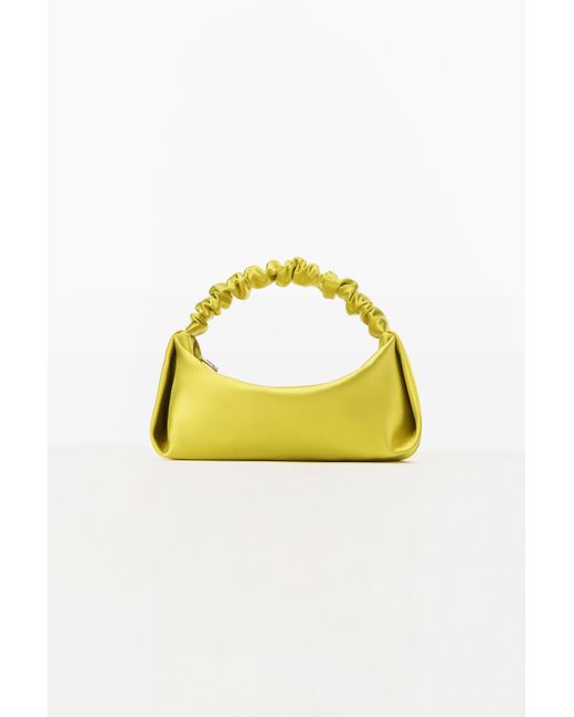 alexander wang crystal scrunchie bag