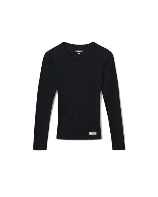Alexander Wang Black Long-Sleeve Tee
