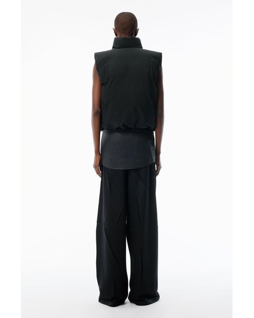 Alexander Wang Black Puffer Vest