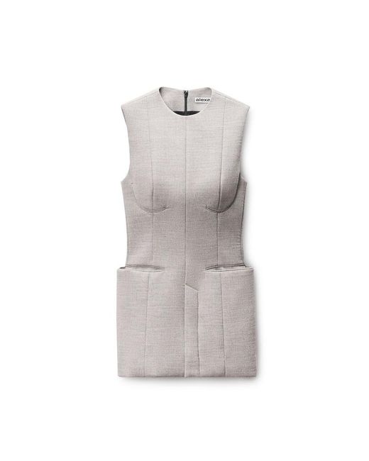 Alexander Wang Multicolor Bonded Mini Dress