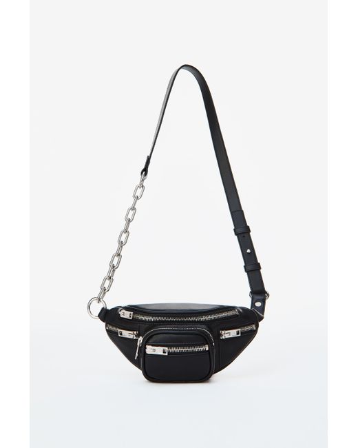 Alexander Wang Leather Attica Mini Fanny Pack in Black - Save 27% - Lyst