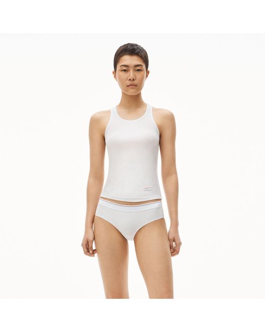 Alexander Wang White Racerback Tank