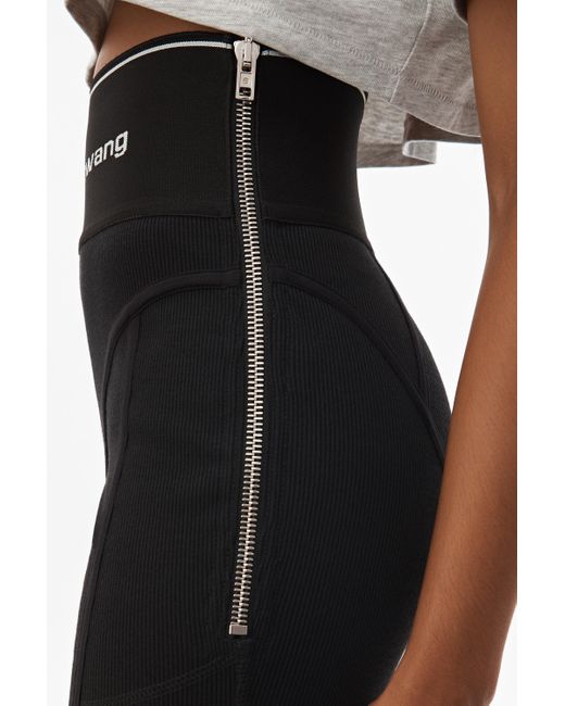 alexander wang lace biker shorts