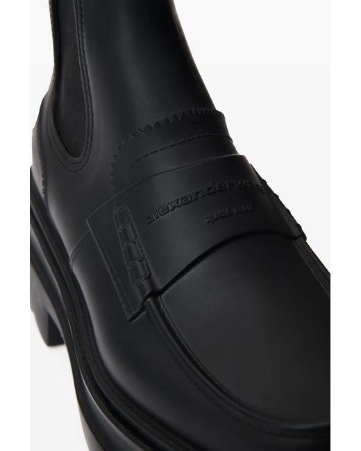 Alexander Wang Black Carter 75Mm Ankle Platform Boot